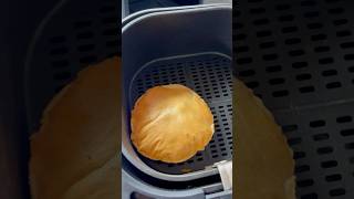 Poori in Air fryer Zero Oil Cooking airfryrecipes zerooil healthyrecipes [upl. by Yevrah240]