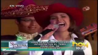 Lucero y Joan Sebastian cantan GOLONDRINAS VIAJERAS la canción de SOY TU DUEÑA [upl. by Cuyler316]