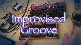 An Improvised Groove with The Edge amp Crave by Behringer [upl. by Assirrac]