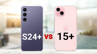 Samsung S24 Plus vs iPhone 15 Plus [upl. by Annahoj479]