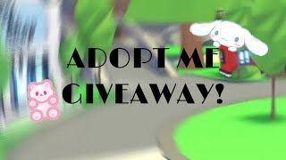 ADOPT ME GIVEAWAY [upl. by Anneyehc549]