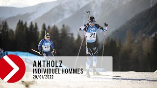 INDIVIDUEL HOMMES  ANTHOLZ 2022 [upl. by Eilak]