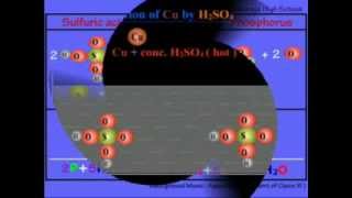 School Chemistry  Sulfuric Acid as Oxidant Animated  DrAmal K Kumar [upl. by Goss]