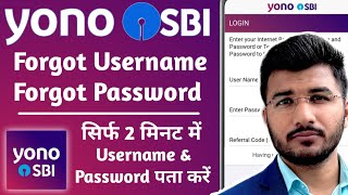 Yono SBI forgot username and password 2024  How to reset yono sbi username and password  Sam Tech [upl. by Atlante263]