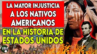 LA MAYOR INJUSTICIA a los NATIVOS AMERICANOS en la HISTORIA DE LOS ESTADOS UNIDOS [upl. by Euqinamod]