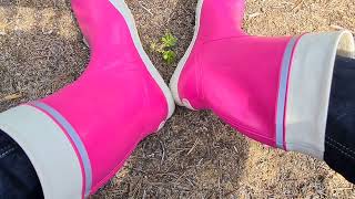 Nokian Hai pink Gummihandschuhe [upl. by Moynahan]