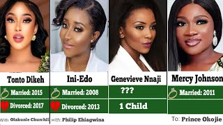 50 NOLLYWOOD ACTRESSES AND THEIR MARITAL STATUS IN 2023 [upl. by Eenahs]