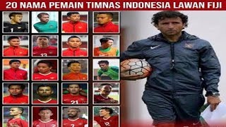 Resmi PSSI Umumkan 20 Nama Pemain Timnas Senior Yang Akan Menghadapi Fiji [upl. by Atteval302]