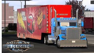 kennewick WA yakima WA 1950s cars delivery peterbilt389 ats [upl. by Ayenat347]