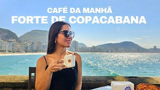 Conheça o Forte de Copacabana Café da Manhã Incrível na Confeitaria Colombo RIO DE JANEIRO [upl. by Ellord912]