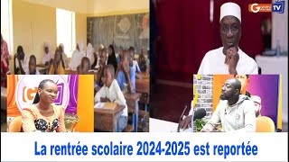 urgent Le report de la rentrée 20242025 [upl. by Muscolo]