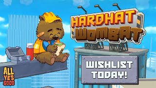 Hardhat Wombat Announcement Trailer [upl. by Hermione]