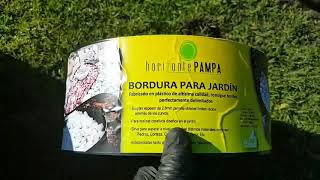 Colocación Bordura para jardín [upl. by Bayly252]