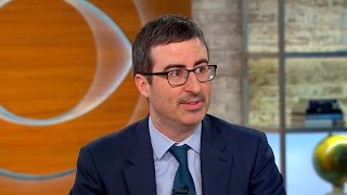 John Oliver on success of quotLast Week Tonightquot Snowden interview Baltimore riots [upl. by Cymbre]