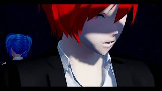 【MMD暗殺教室】The Grey【Akabane Karma amp Shiota Nagisa】 [upl. by Epillihp394]