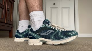 UNDERRATED COLLAB OF THE YEARSAUCONY X END PROGRID TRIUMPH 4 REVIEW ON FOOT [upl. by Adeys]