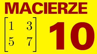 10 Macierz Odwrotna [upl. by Benito]