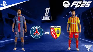 FC 25  PSG vs Lens  Ligue 1 202425 Match  PS5™ Gameplay  4K HDR [upl. by Ruphina234]