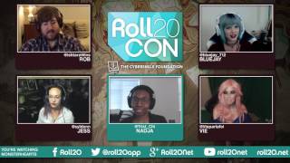 Roll20CON 2017 Day 1  Monsterhearts  Cybersmile Charity Stream [upl. by Pfister]