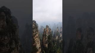 The Avatar Mountains China🇨🇳 zhangjiajienationalpark avatarmountains china travel 武陵源 [upl. by Aicnorev]