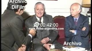 DiFilm  Torcuato Luca de Tena visita Argentina 1993 [upl. by Borreri]