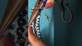 Bracelet Making ‼️ Beaded Seed Beads Bracelet Party Wear shorts braceletmaking diy jewellery [upl. by Colin314]