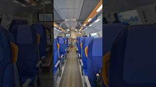 Inside very cool doubledecker Italian train [upl. by Ensoll612]