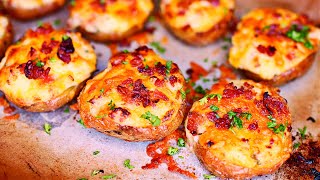 Best Ever TwiceBaked Potatoes Recipe [upl. by Buzzell]