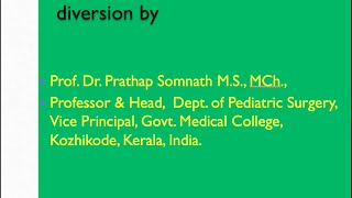 A novel ureterostomy by Prof Dr Prathap Somnath [upl. by Hammad]