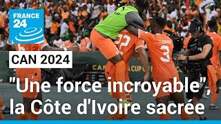 quotUne force incroyablequot  La Côte dIvoire remporte une 3e étoile • FRANCE 24 [upl. by Jamie880]