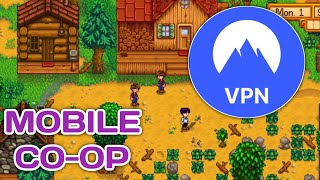 MOBILE MULTIPLAYER STARDEW VALLEY USING NORDVPN [upl. by Loughlin]