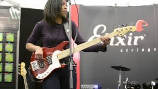 Yolanda Charles at the London bass show 2014 [upl. by Latsyrc]