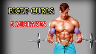 BICEP CURLS 5 MISTAKES fitness temple gym JeetSelalAesthetics [upl. by Eiramanit152]