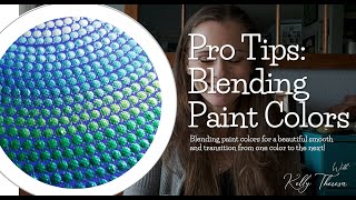 Pro Tips Blending Paint Colors for Smooth Transition from One Color to the Next [upl. by Queri86]