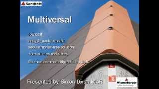 Wienerberger UK Sandtoft Multiversal installation guide [upl. by Clawson]