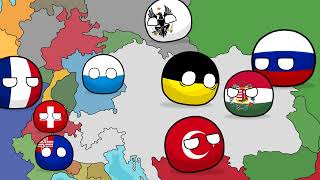 Countryballs  History of Austrian Empire [upl. by Longley]