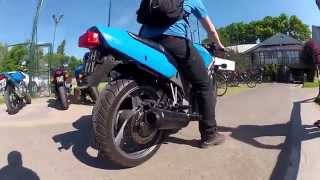 Honda CB1 400cc Sonido Escape Original [upl. by Airehs]