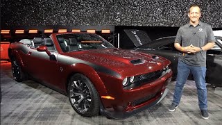 Is the 2023 Dodge Challenger Jailbreak Convertible a Muscle Car WORTH the PRICE [upl. by Adamis]