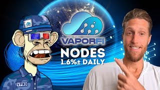 Vaporfi Review amp Walkthrough 2022  Best Beginner Passive Income Crypto Node [upl. by Merissa]