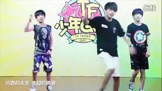 TFBOYS《青春修煉手冊》舞蹈TF Teen Go室內現場or教學版【Karry·Dance】 [upl. by Ayadahs]