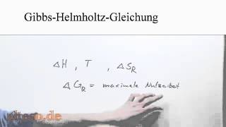 GibbsHelmholtzGleichung  Einführung  Teil 1 [upl. by Vogeley]