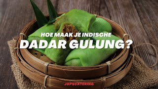 Hoe maak je Indische Dadar Gulung [upl. by Nnaerb]