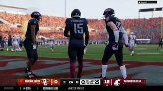 PastaPadre CFB League Season 2 Cure Bowl BGSU  Washington State User Game [upl. by Nedrah]