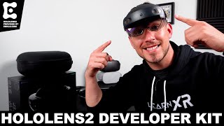 HoloLens2 Developer Kit Open Box  Getting Ready For Unity HoloLens2 Development Videos [upl. by Eniamzaj]