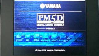 yamaha pm5d boot [upl. by Streetman398]