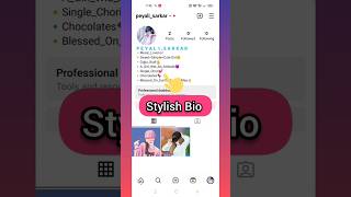 instagram bio style girl  instagram vip bio stylish font [upl. by Yahsan]