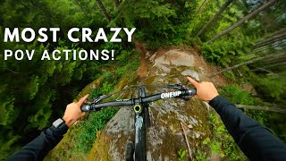 GoPro Max The Wildest Mountain Bike Shot I have Captured [upl. by Rodi354]