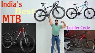 LUCIFER CYCLES with shimano Now available at supreme cycles e77 29er ferrocia f series under 15000 [upl. by Angelica]