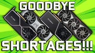 GPU Shortage FINALLY ENDING  GIANT Price Drops [upl. by Yenitirb]