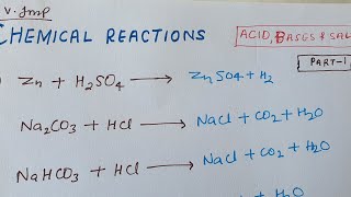 T20Chemical Reactions PART1 AcidsBases amp Salts cbse chemistry class10 [upl. by Scales653]